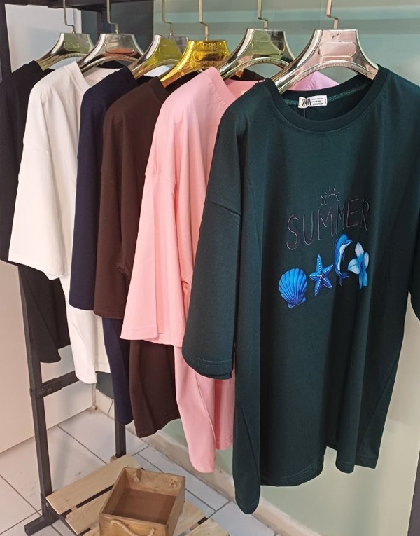 تیشرت ترک ZARA دولفین - تصویر 2