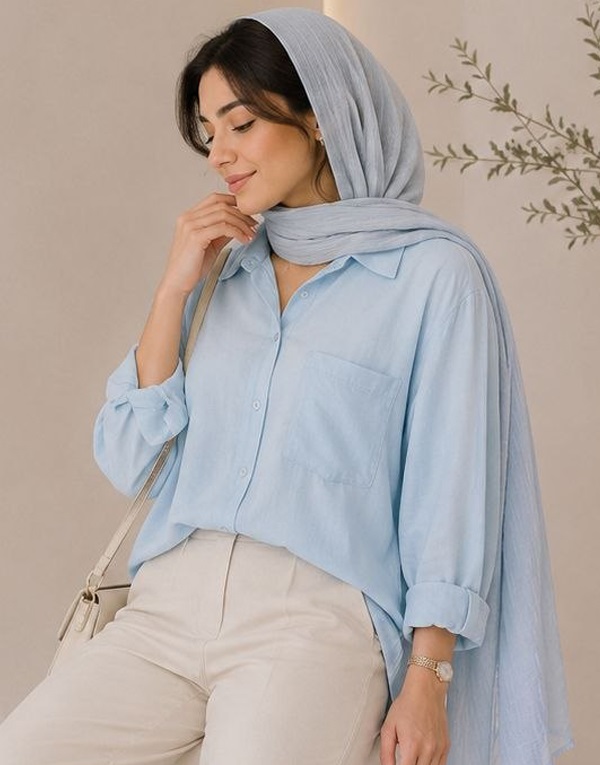 شومیز ترک برند ZARA تلیسه
