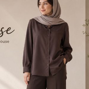 شومیز ساتن زارا مدل چیمن